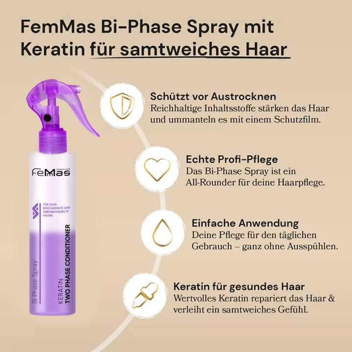 FemMas Zwei-Phasen-Spray-Keratin 300 ml