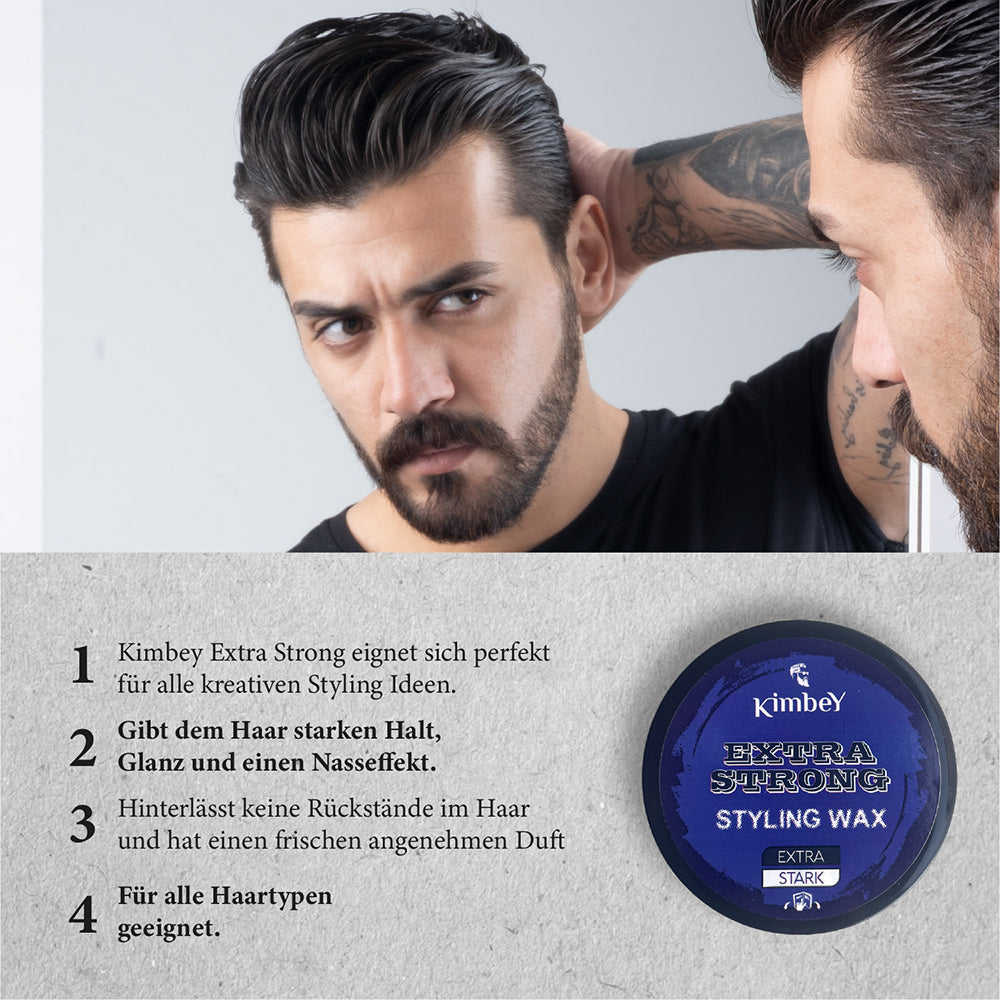 Kimbey Haarwachs-Extra Stark 150 ml