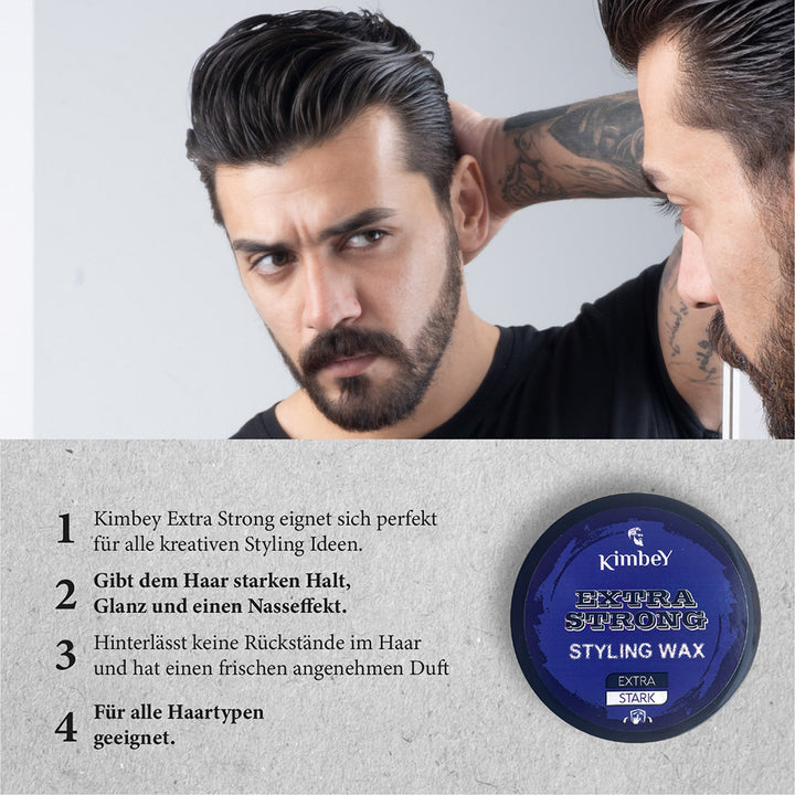 Kimbey Haarwachs-Extra Stark 150 ml