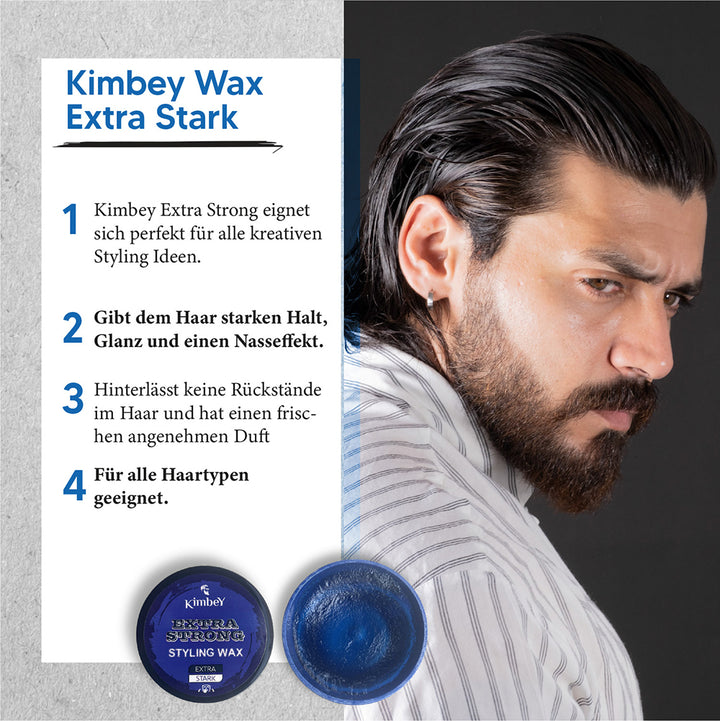 Kimbey Haarwachs-Extra Stark 150 ml