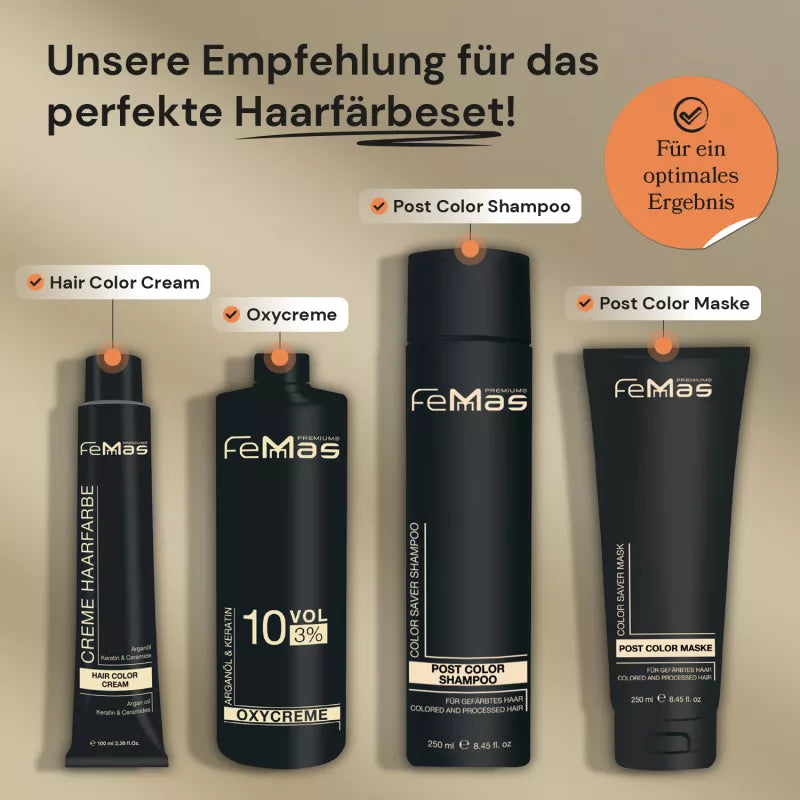 FemMas Haarfarbe 100ml - Violett Rot 7.26