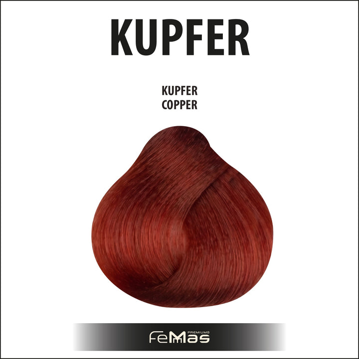 FemMas Haarfarbe 100 ml -  Kupfer Pure & Mix