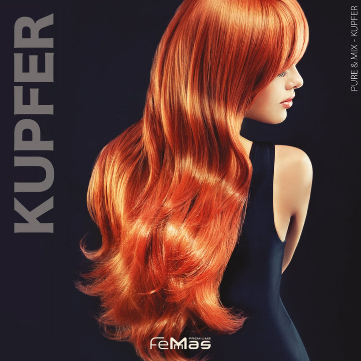 FemMas Haarfarbe 100 ml -  Kupfer Pure & Mix