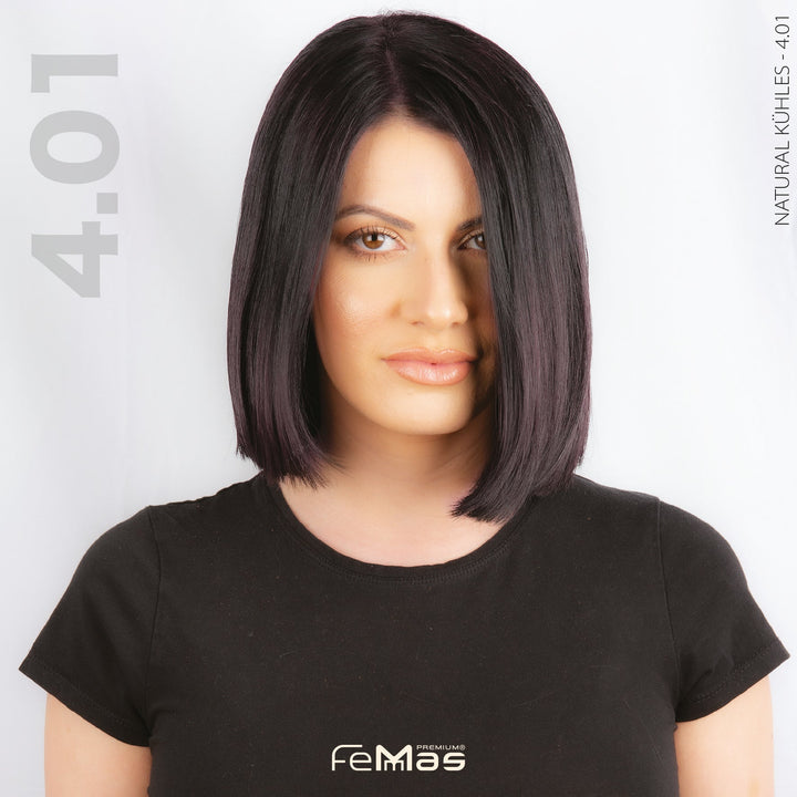 FemMas Haarfarbe 100ml - Kühles Mittelbraun (Farbcode: 4.01)