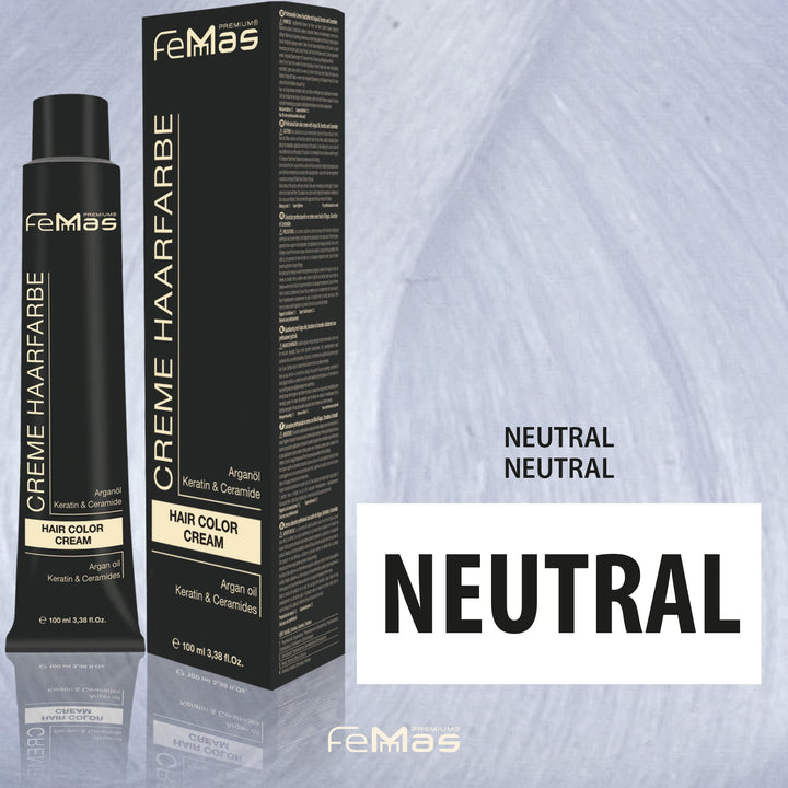 FemMas Haarfarbe 100 ml -  Neutral Pure & Mix