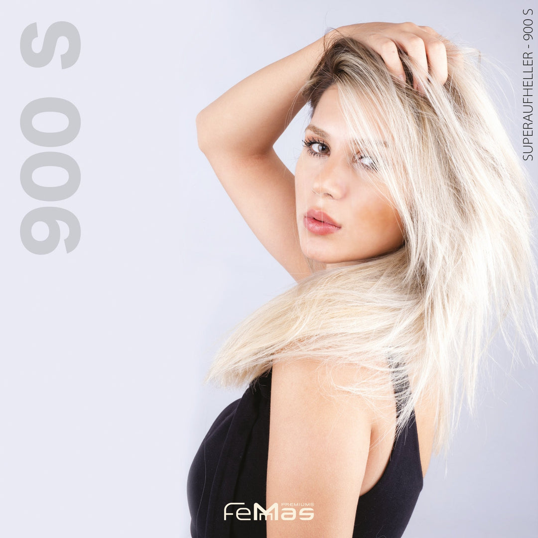 FemMas Haarfarbe 100 ml - Spezial Blond Ultra Natural (Farbcode: 900S)