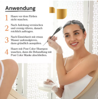 FemMas Haarfarbe 100 ml - Mittelblond Kupfer Intensiv (Farbcode: 7.44)